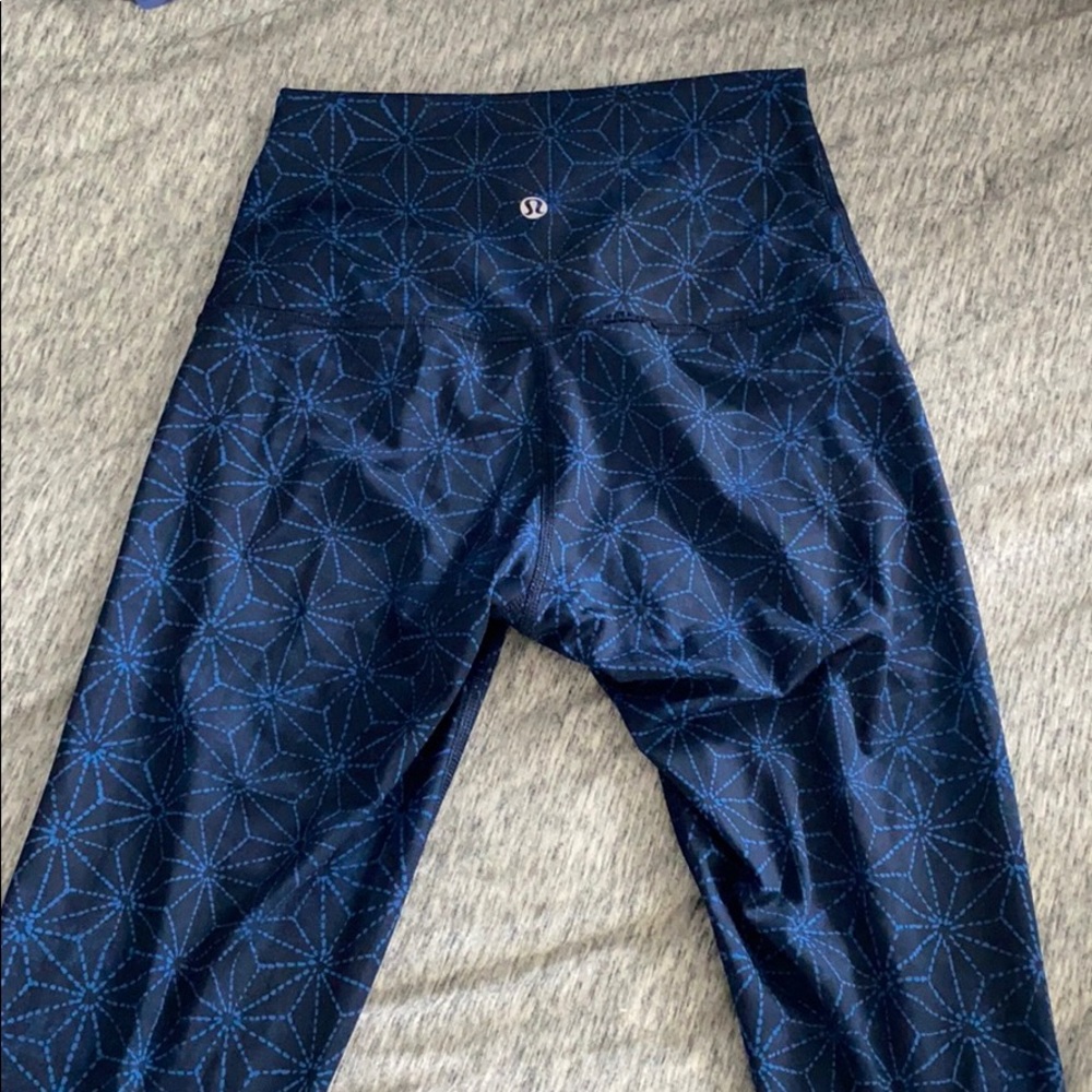 Lululemon Printed Nylux Leggings